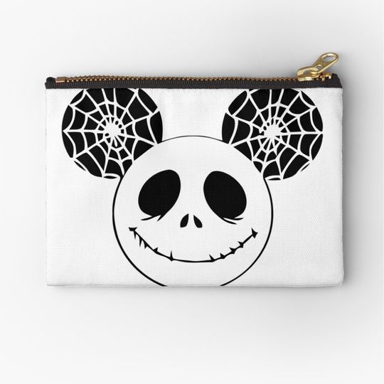 Retro Disney Halloween Cosmetic Bag, Halloween Cosmetic Bag