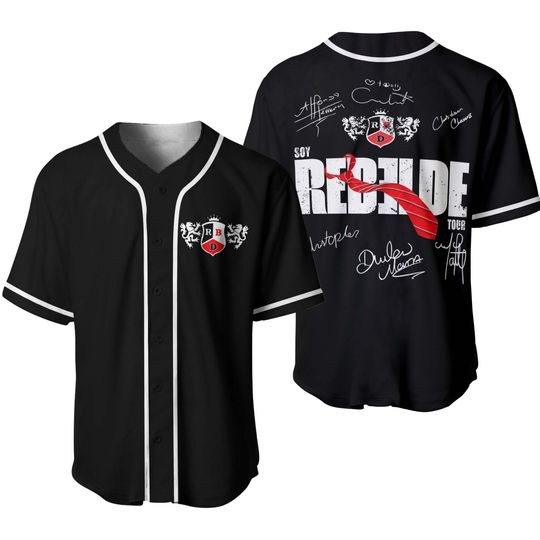 Discover Personalized Soy Rebelde Adult Baseball Jersey