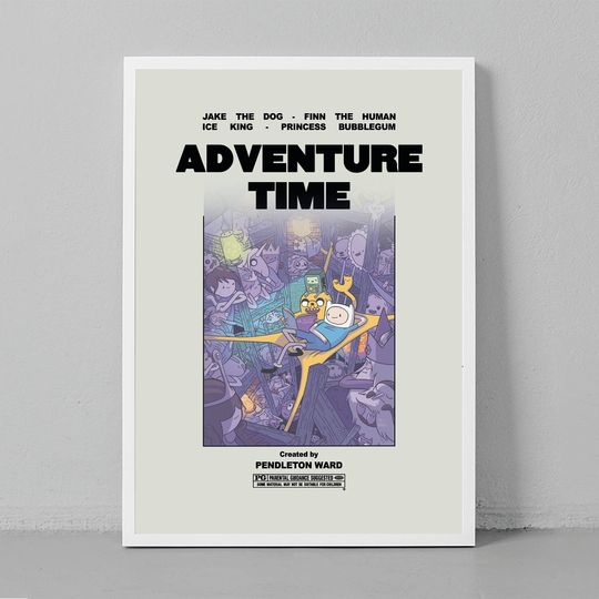 Discover Adventure Time Poster