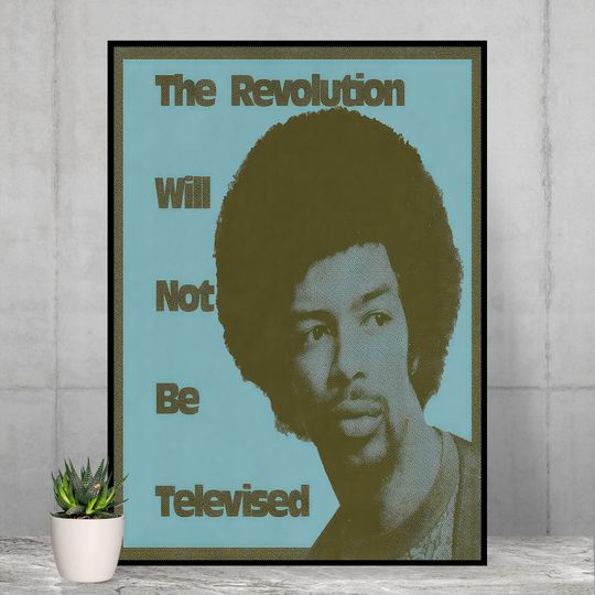 Discover The Revolution Will Not Be Televised Premium Matte Vertical Poster