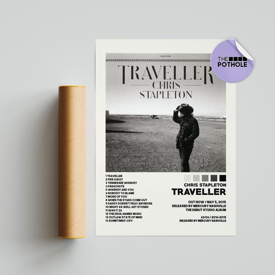 Chris Stapleton Posters / Traveller Poster / Album Cover Poster