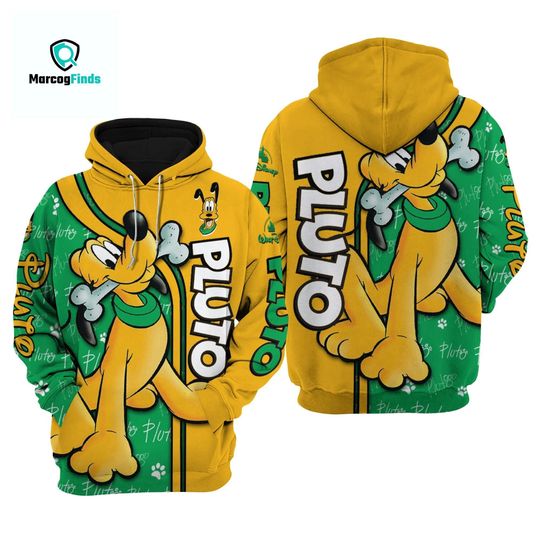 Pluto Dog Hoodie, Disney Pluto Movie Shirt