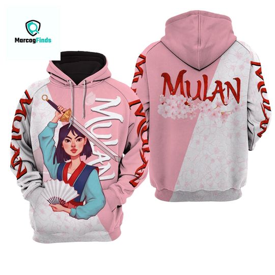 Disney Mulan Hoodie, Mulan Movie Hoodie, Mulan Princess Hoodie