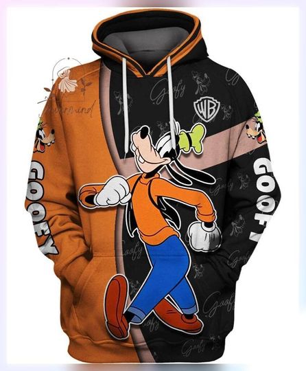 Goofy Hoodie, Disney Goofy Hoodie, Goofy Dog Hoodie, Disneyland Family Hoodie