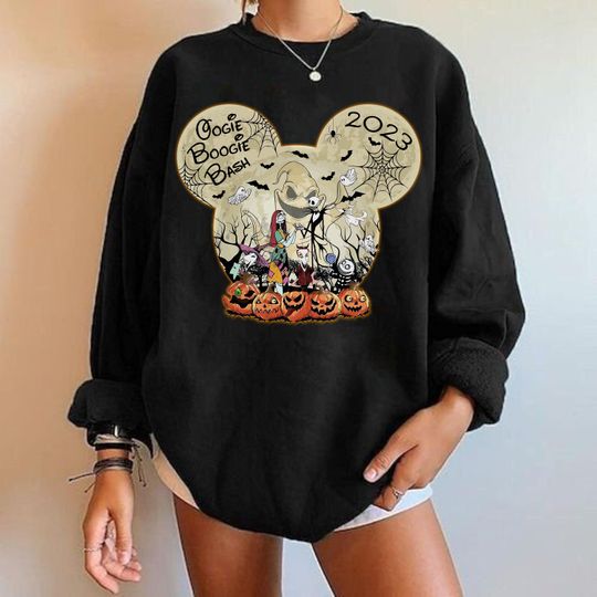 Oogie Boogie Bash Halloween Disneyland Sweatshirt, Disneyworld Halloween Sweatshirt, Oogie Boogie Shirt, Nightmare Before Christmas Shirt