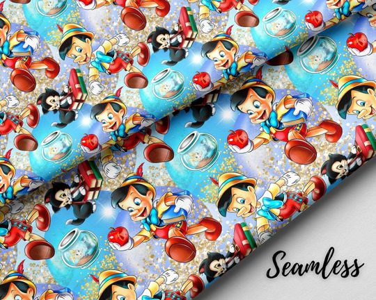 Pinocchio Disney Wrapping Paper