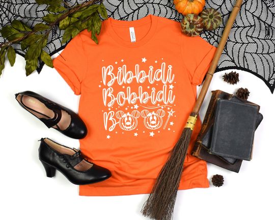 Disney Bibbidi Bobbidi Boo Halloween Shirt, Magic Spell Shirt, Mickey Halloween Shirt, Disney Halloween Shirt, Mickey Halloween Shirt