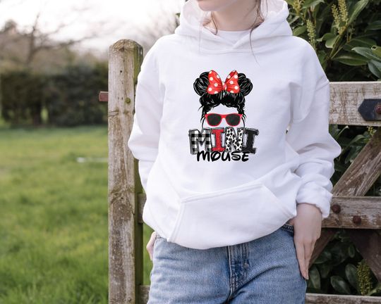 Disney Mama Mouse Hoodie, Mickey Hoodie, Disneyland Lover Mom Mummy Gift, Crewneck Disney Hoodie,  Minnie Mouse Hoody, Disney Mom Hoodie