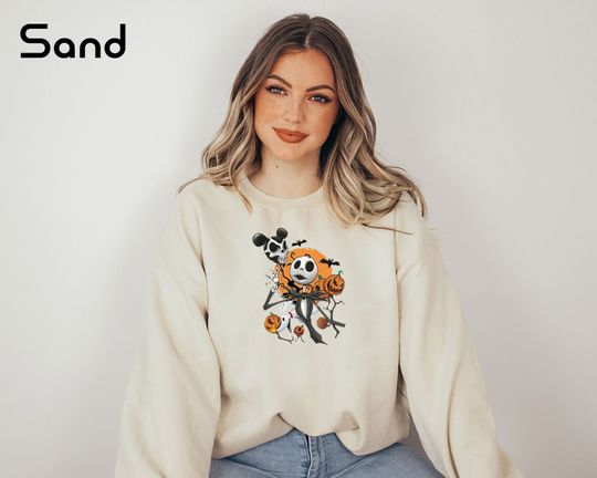 Retro Mickey Skeleton Sweatshirt, Disney Halloween Sweatshirt, Disneyland Shirt, Disney World Sweatshirt, Vintage Pumpkin Sweatshirt