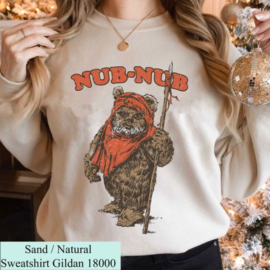 Retro Star Wars Nub-Nub Ewok Vintage Camp Unisex T-Shirt, Cute Wicket Ewok Shirt, Galaxy's Edge Shirt, Disneyland Trip Shir, Halloween Shirt