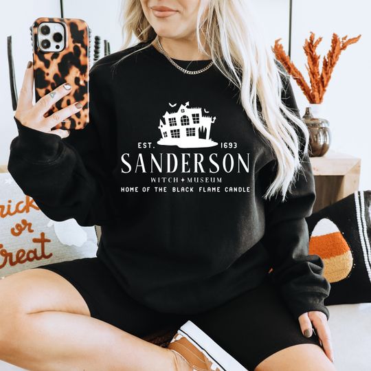 Sanderson Witch Museum Sweatshirt, Halloween Sweatshirt, Retro Halloween Shirt, Sanderson Sisters Sweater, Halloween Party Shirt, Disney Tee