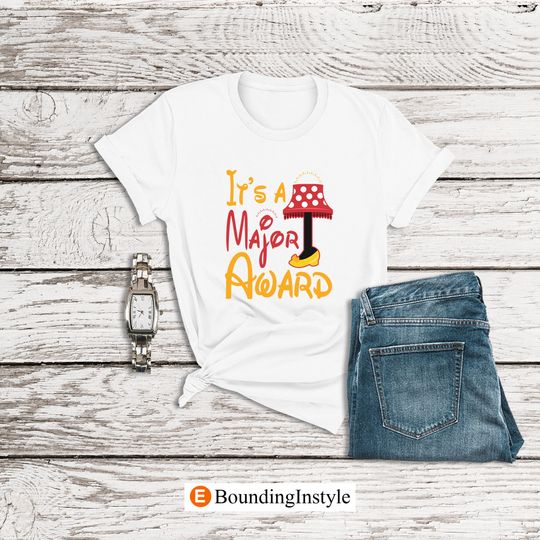 Minnie Mouse Disney Shirt, It's a Major Award, A Christmas Story Shirt, Womens Disney Shirt, Disney World Shirts, Disneyland Shirt