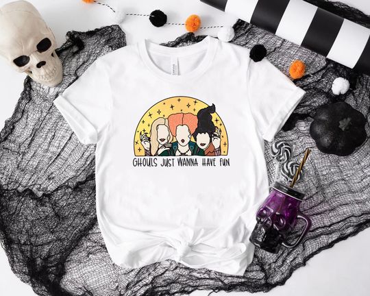 Hocus Pocus Halloween V Neck Shirt, Sanderson Sister Shirt, Disney Halloween Shirt, Disneyland Shirt, Disney Witch Shirt, Spooky