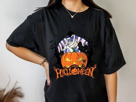 Disney Eeyore Pumpkin Shirt, Eeyore Halloween Tee, Halloween Winnie The Pooh Disneyland Halloween Matching Shirt, Halloween Party Gift 2023