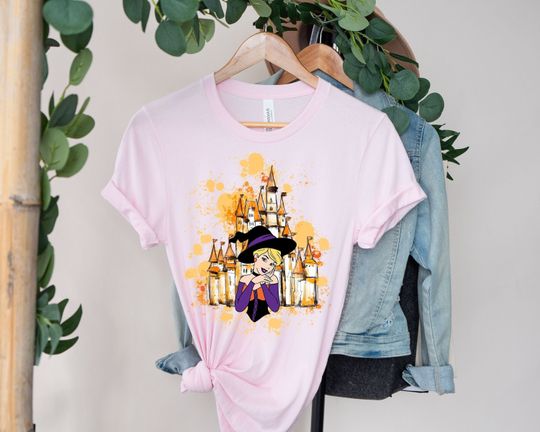 Disney Princess Halloween Shirt, Cinde Halloween shirt, Happy Halloween Shirt, Halloween Shirt For Women, Disney Halloween shirt