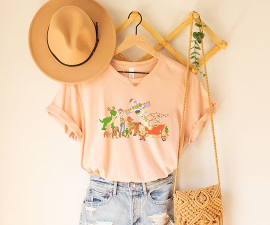 Vintage Toy Story Christmas Shirt, Vintage Toy Story Characters Merry Christmas, Disney Toy Story, Disney Christmas trip, Disneyland Tshirt