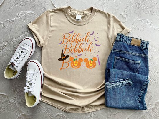 Bibbidi Bobbidi Boo Shirt, Disney Halloween Shirt, Halloween Costume, Halloween Pumpkin Shirt, Funny Halloween Gift, Halloween Party Shirt