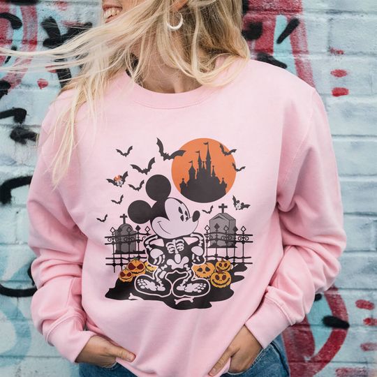 Mickey Skeleton Shirt, Disneyland Halloween Shirt, Disney Trick Or Treat Shirt, Disney Trip Shirt, Disney Skeleton Shirt, Halloween shirt