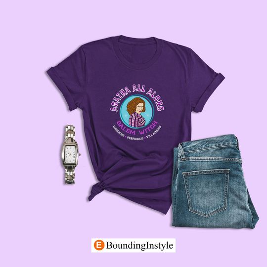 WandaVision Shirt, Agatha All Along Salem Witch, Wanda Maximoff, Disney Marvel Womens Shirt, Disney Villains Shirt, Wanda Vision TV Show