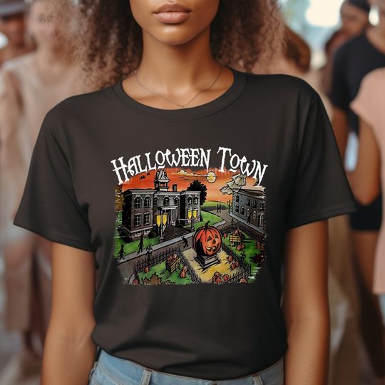 Halloween Town Shirt, Disney Halloween Shirt,Halloween Party Shirt, Halloween Town Fall Tshirt, Fall Pumpkin Sweatshirts, Halloweentown Tee