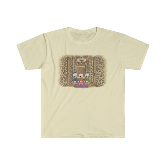 Disney Halloween Huey, Dewey, and Louie The Shining Unisex Softstyle T-Shirt