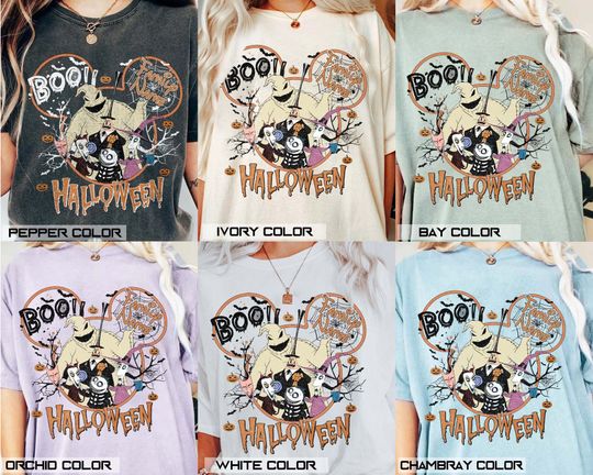 Custom Family Oogie Boogie Bash Shirt, Disneyland Halloween Family 2023 Shirts, Mickey Halloween Shirt, The Nightmare Before Christmas
