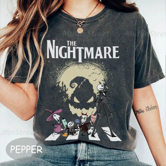 Nightmare Before Christmas Shirt, Oogie Boogie Bash Shirt, Jack Skellington, Lock Shock & Barrel, Halloween Party, Disneyland Halloween Tee