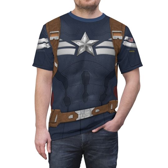 Captain America Stealth Suit T-Shirt, The Winter Soldier Inspired Costume, Steve Rogers Cosplay, Comic-Con Superhero Outfit, runDisney Tee