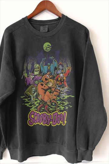 Vintage Scooby Doo Shirt, Scooby Doo Halloween Shirt, Hallowee disney, scoobydoo, Scooby, Ruh Roh Shirt, Retro Halloween, Horror Movie