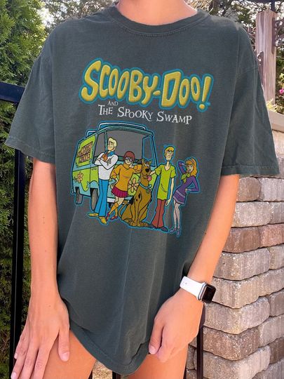 Scooby doo And The Spooky Swamp Shirt, Disney Scooby Halloween, Disney Trip, Scooby Trip Shirt, Disneyworld Tee, Disney Haunted Mansion