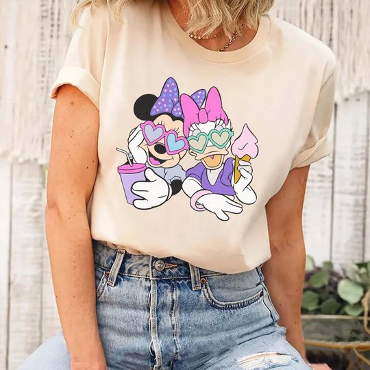 Retro Minnie and Daisy shirt, Disneyland shirt, Best Friends Minnie and Daisy Shirt,