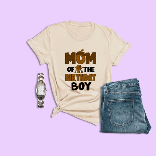 Chip and Dale Birthday Theme Shirt, Mom of The Birthday Boy, Chip and Dale Shirt, Disney Chipmunks Family Outfit, Animal Kingdom Tee Shirt