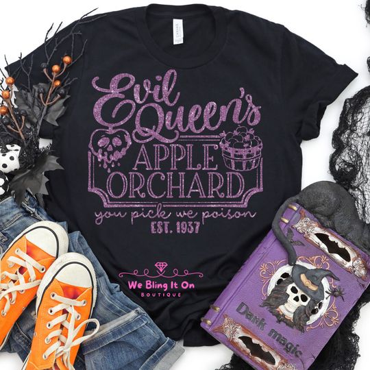 Snow White Evil Queen shirt, Evil queen apple orchard shirt, poison apple, Disney Villian shirt, Disney vacation shirt