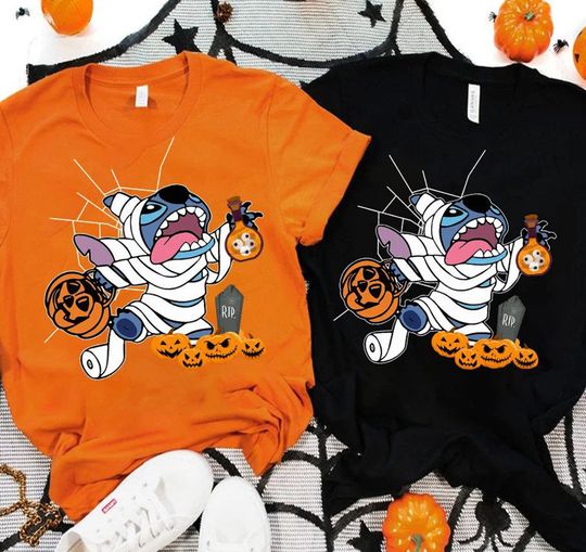 Disney Halloween Shirt, Disney Halloween Stitch Shirt,Halloween Boo Shirt,Disney Mickey Skeleton Tshirt,Disney Halloween Stitch Skeleton Tee