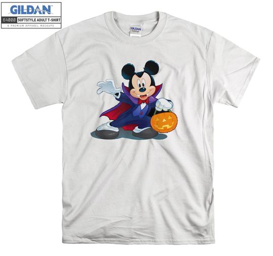 Disney Halloween Mickey Vampire T-shirt Hoodie Kids Child Tote Bag Tshirt S-M-L-XL-XXL-3XL-4XL-5XL Gildan Oversized Men Women Unisex A131
