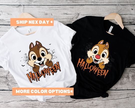 Chip and Dale Shirt, Disney Halloween Shirt, Double Trouble Shirt, Disney Couple Shirts, Disney Family Shirts, Disney Matching Shirt