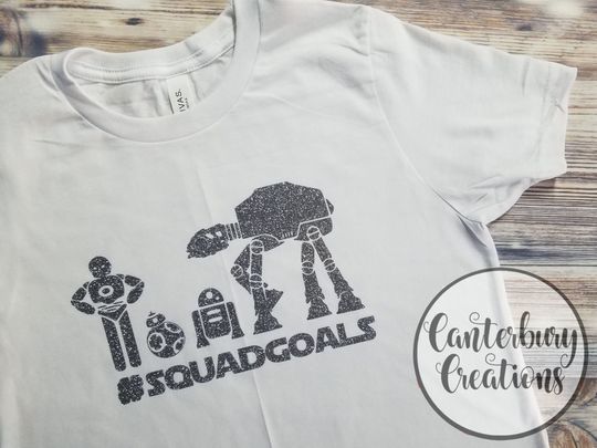 Star Wars Squad Shirt | Disney vacation disney shirts star wars star wars squad last jedi luke skywalker princess leia r2d2 c3po bb8