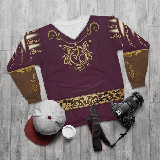 Prince Edward Long Sleeve Shirt, Enchanted Costume, Disney Prince Sweatshirt, Disneybound Cosplay, Fantasy Musical Film, Disneyland Costume