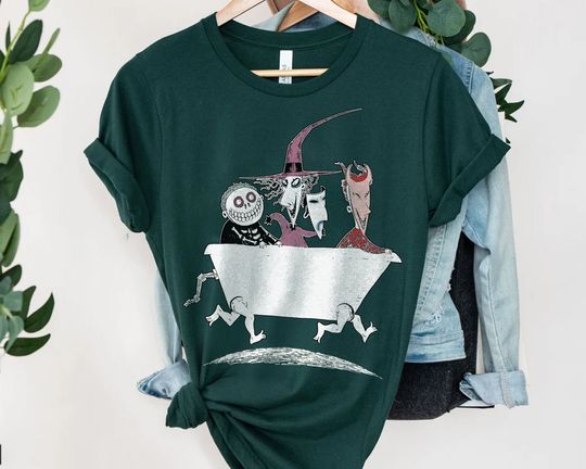 Nightmare Before Christmas Lock Shock Barrel Oogie's Boys Shirt, Jack & Sally Oogie Boogie Bash Tee, Disneyland Halloween Party Family Gift