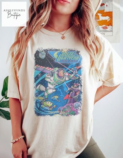 Vintage Toy Story Buzz Lightyear  Shirt, Disney Shirt, Toy Story Shirt, Disneyland Shirts, Disney Pixar Shirt, Disney Family