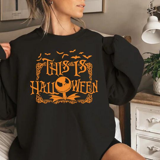 This Is Halloween Nighmare Jack Shirt, Jack and Sally Shirt, Disney Halloween Shirt, Oogie Boogie Halloween Shirt, Jack Skellington Shirt