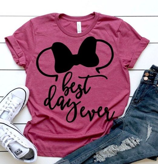 Best Day Ever Disney Shirt, Disneyworld Shirt, Women's Disney Shirt, Disney Shirts, Disney Shirt, Disneyworld, Shirts, Rapunzel Shirt