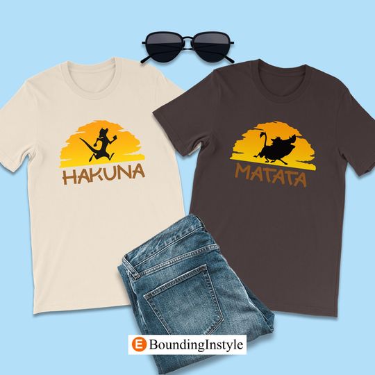 Lion King Shirt, Hakuna Shirt, Timon Shirt, Animal Kingdom Shirts, Timon and Pumbaa, Disney Family Shirt, Disney Matching, Best Friend Shirt
