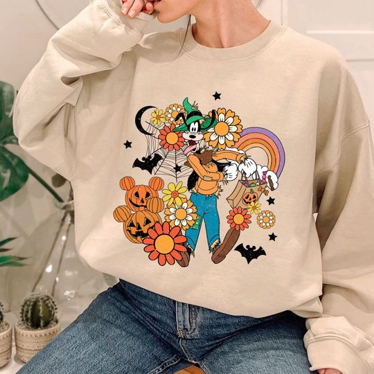 Disney Goofy Skeleton Funny Halloween Pumpkin