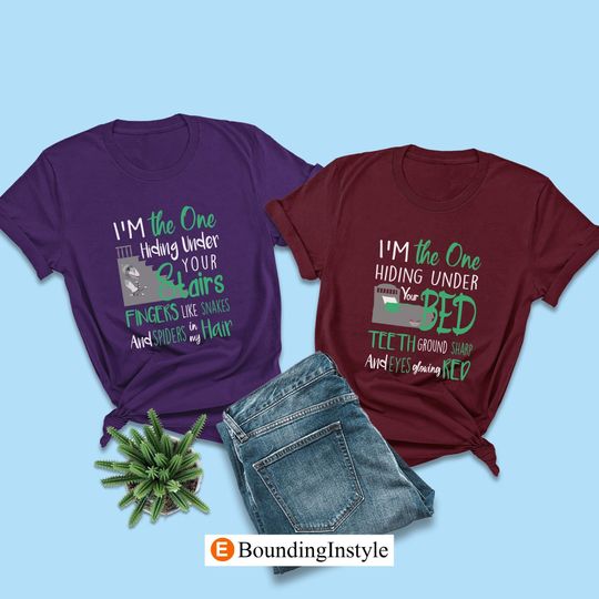 Nightmare Before Christmas Shirt, I'm the One Hiding Under Your Stairs, Disney Halloween Shirt, Trick-or-Treat Shirt, Disney World Shirts