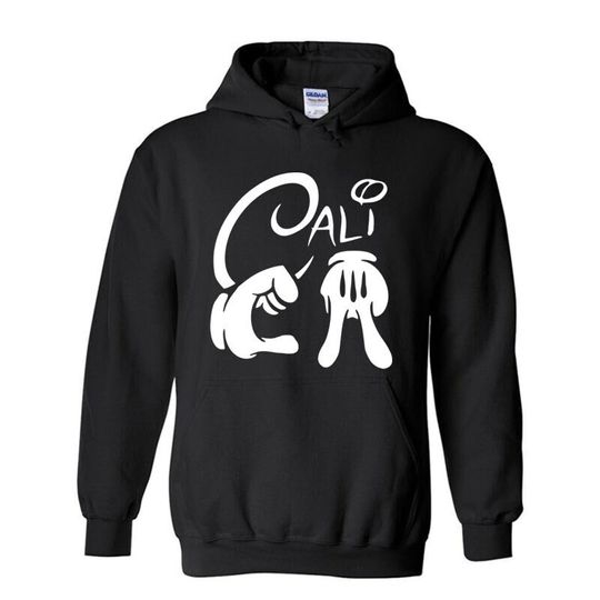 CALI Mickey Hoodie-California Mickey Hoodie-DisneyMicke Hoodie-Disney hoodies-Minnie shirt (H2)
