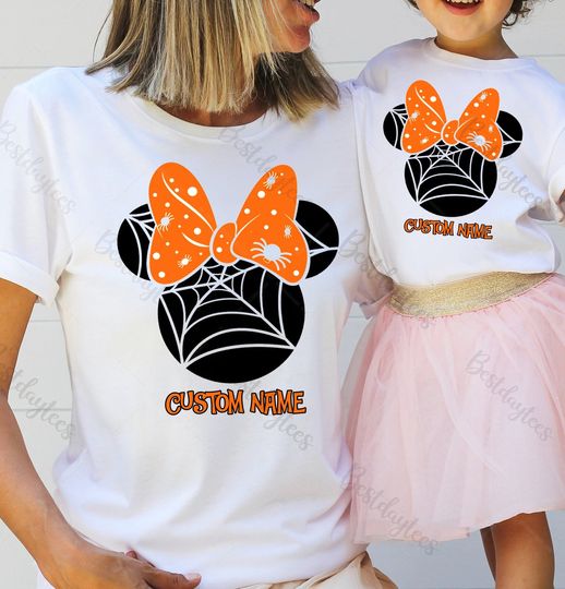 Disney Halloween Shirt, Disney Fall Shirts, Disney Halloween Matching Shirts, Disney Custom Shirts, Halloween Minnie Mickey Shirt, HL2
