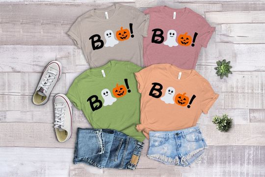 Disney Halloween Shirt ,Disney Shirts, Halloween Shirt, BOO Shirt, bibbidi bobbidi boo Shirt, Halloween Matching Shirt, Halloween Party Tees