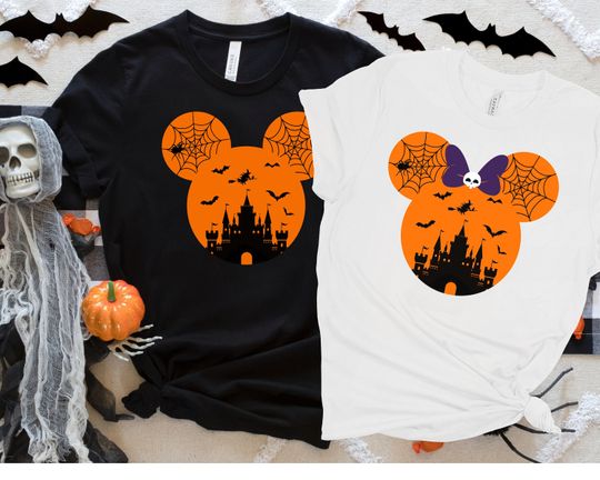 Disney Halloween Shirt, Disney Family Shirt, Halloween Matching Shirts, Disney Matching Shirts, Disney Trip Shirts, Disneyland Couple Shirt