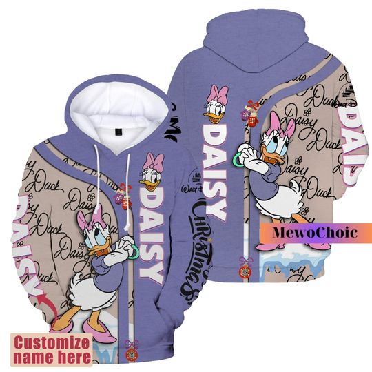 Daisy Duck Hoodie, Donald Disney Shirt